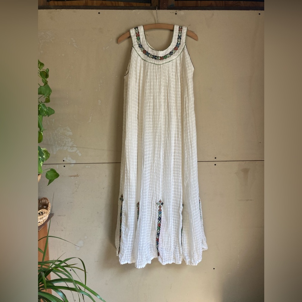 Vintage Mexican Style Dress